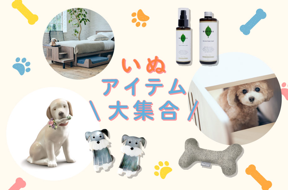 いぬアイテム大集合