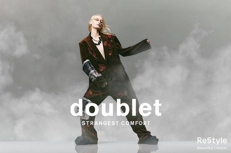 ＜doublet＞2026FW コレクション■新作は8月15日(土)午後8時販売開始