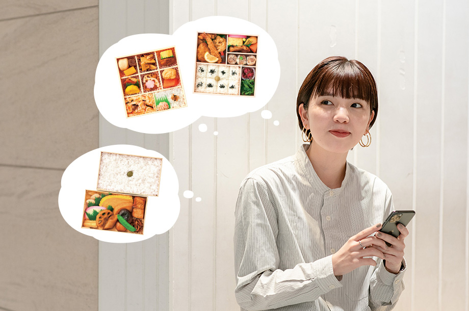 お買い物を時短に。“クリック＆コレクト”でデパ地下を賢く活用。