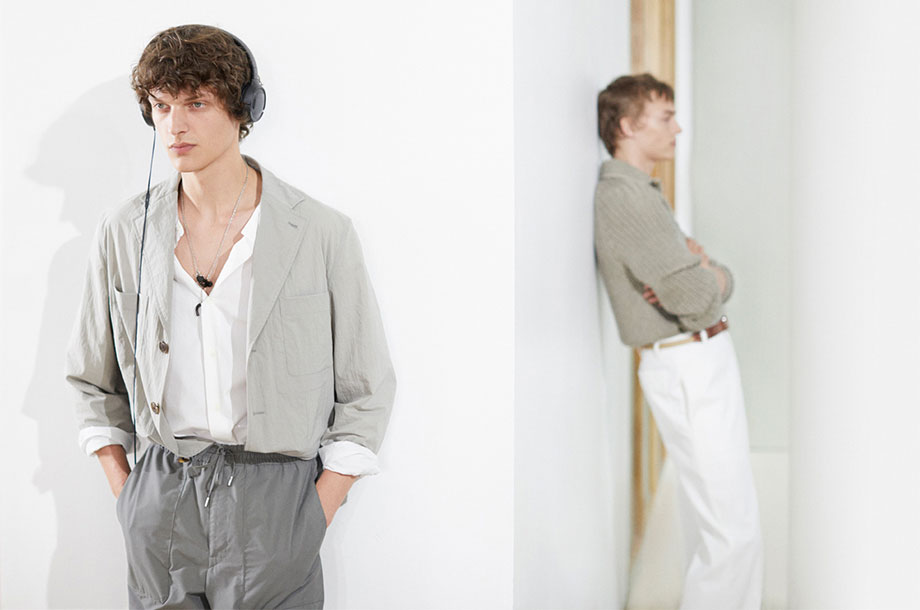 エルメス HERMES パイピングスウェットシャツ 2021AW コットン