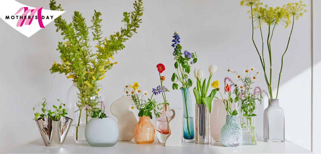 おしゃれな花瓶でセンスよく！<br>使いやすいおすすめのフラワーベース