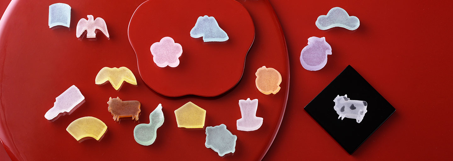 ［菓遊庵：12月のお菓子］<br>伝統の祝い菓子・迎春菓子