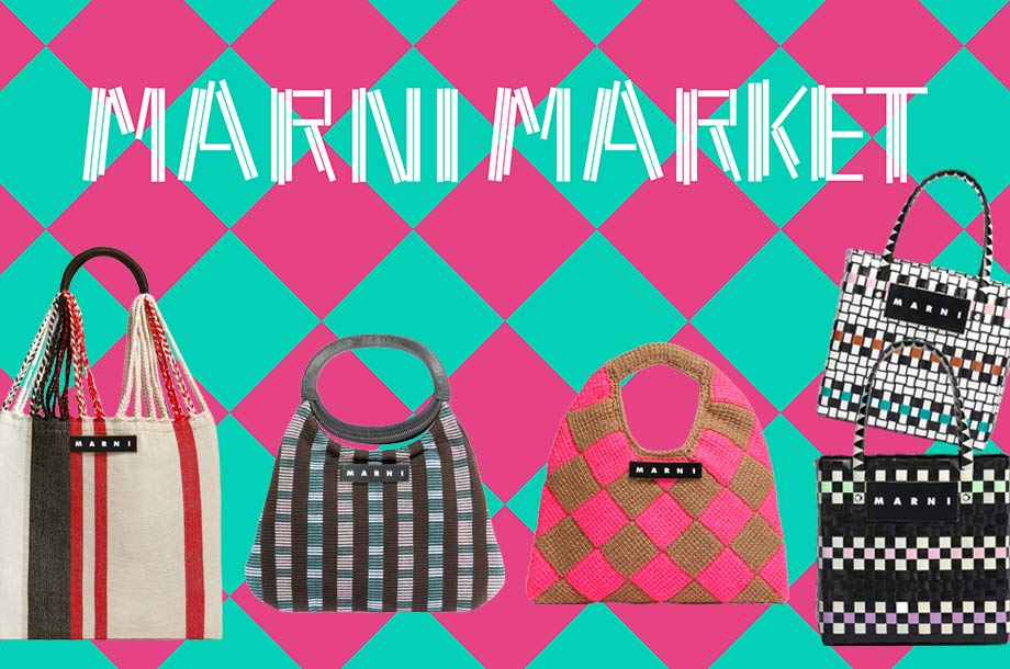 MARNI MARKET 　銀座三越にて、春の新色バッグを販売！