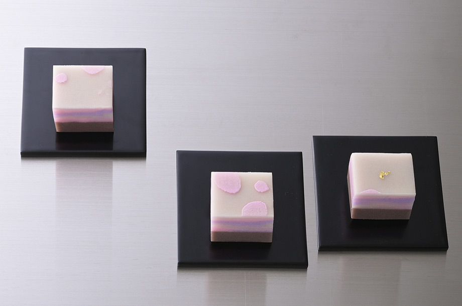 ［菓遊庵：旬歳時記］　迎春　新年を飾る祝い菓子。