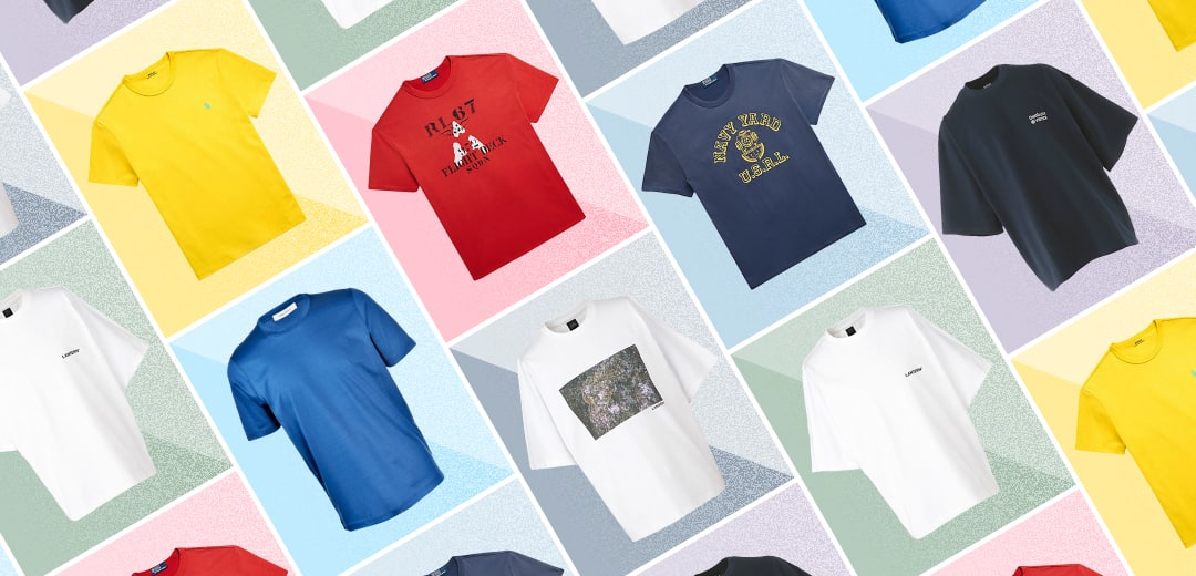2024年夏に着たいメンズTシャツ大集合。<br>トレンドTシャツはこれ！