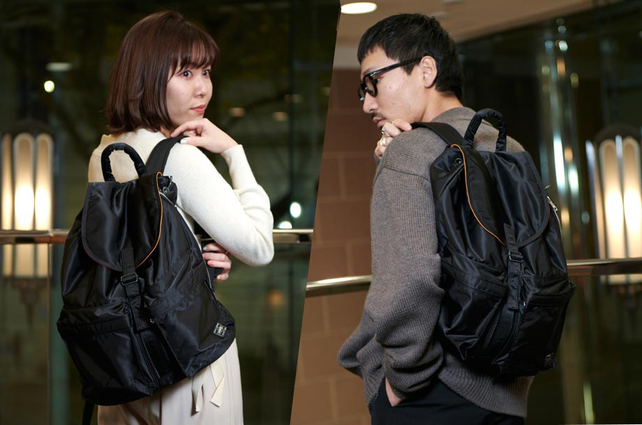 彼氏へのプレゼントだけど、“シェアして使いたい女子”が選ぶ、最新兼用バッグ｜Men's Bag Story Vol.2