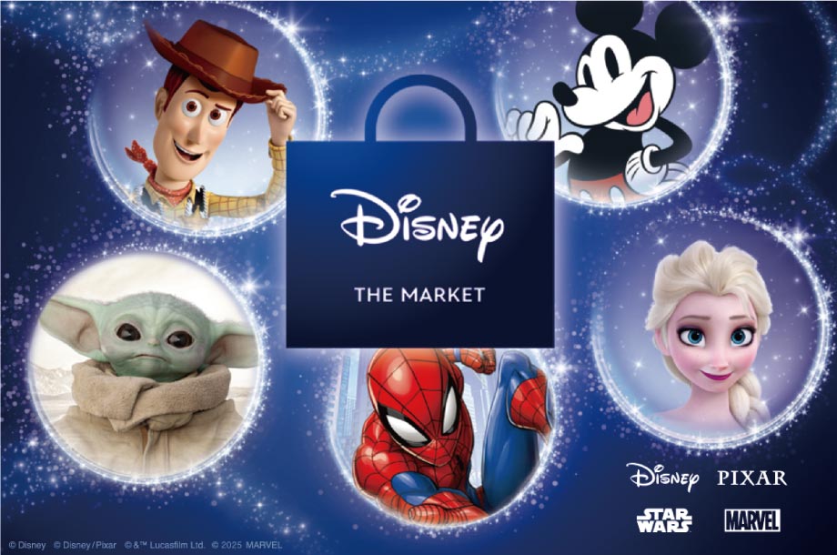 「Disney THE MARKET in 伊勢丹新宿店」は、2025年1月12日(日)に終了いたしました。