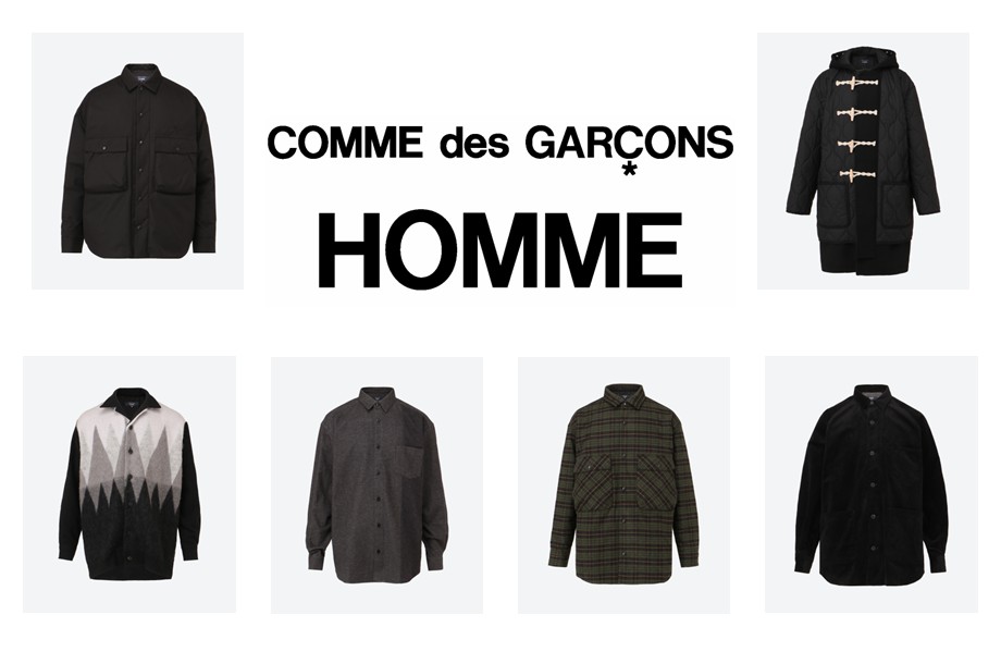 【美品】COMME des GARCON コート　ピンストライプ　黒　L Comme des Garçons Comme des Garçons（コム・デ・ギャルソン