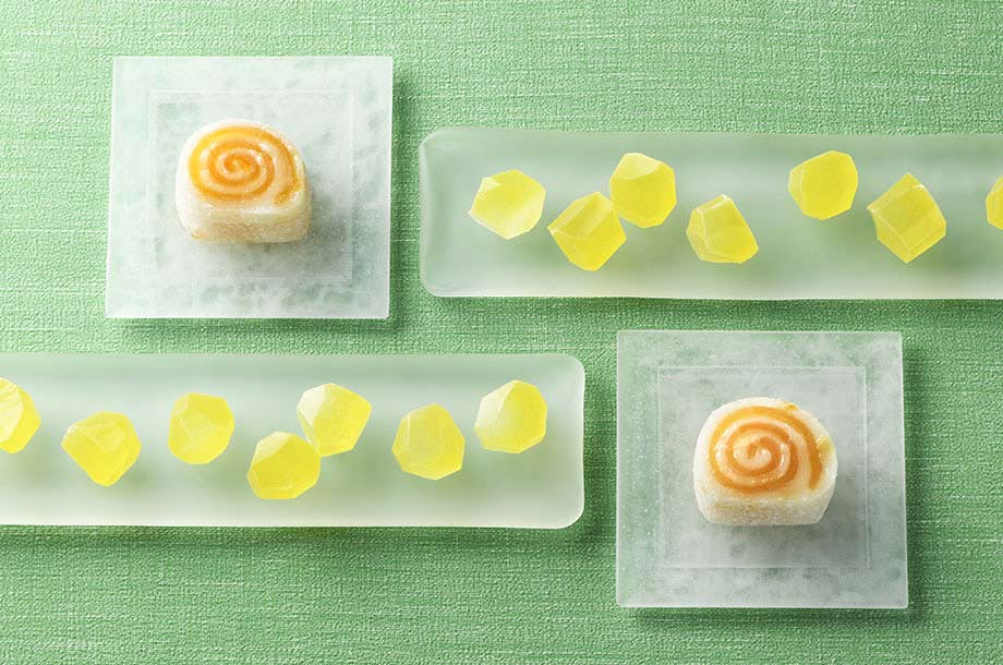 ［菓遊庵：今月のお菓子］和菓子で味わう、あんずとれもん