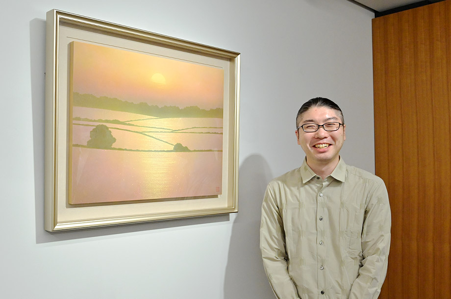 「須藤和之 日本画展」新進作家が描く 風の表情と季節の移ろい